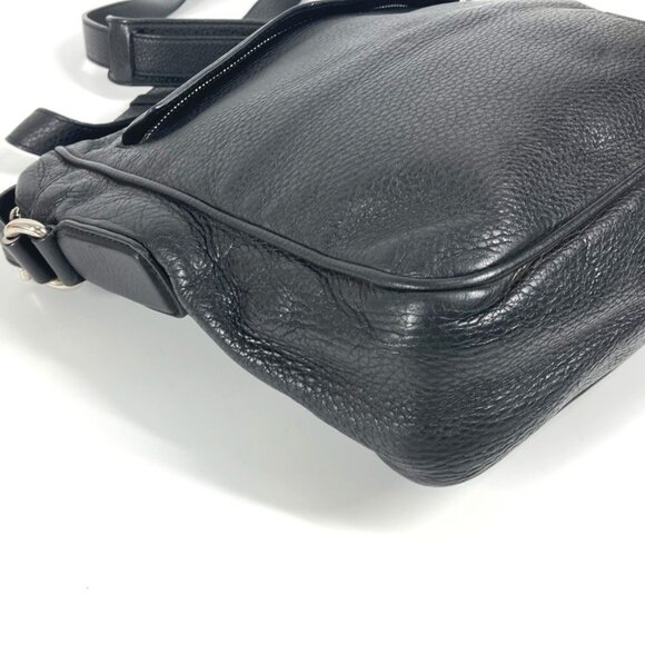 GUCCI Black Leather Shoulder Bag - Picture 7 of 16